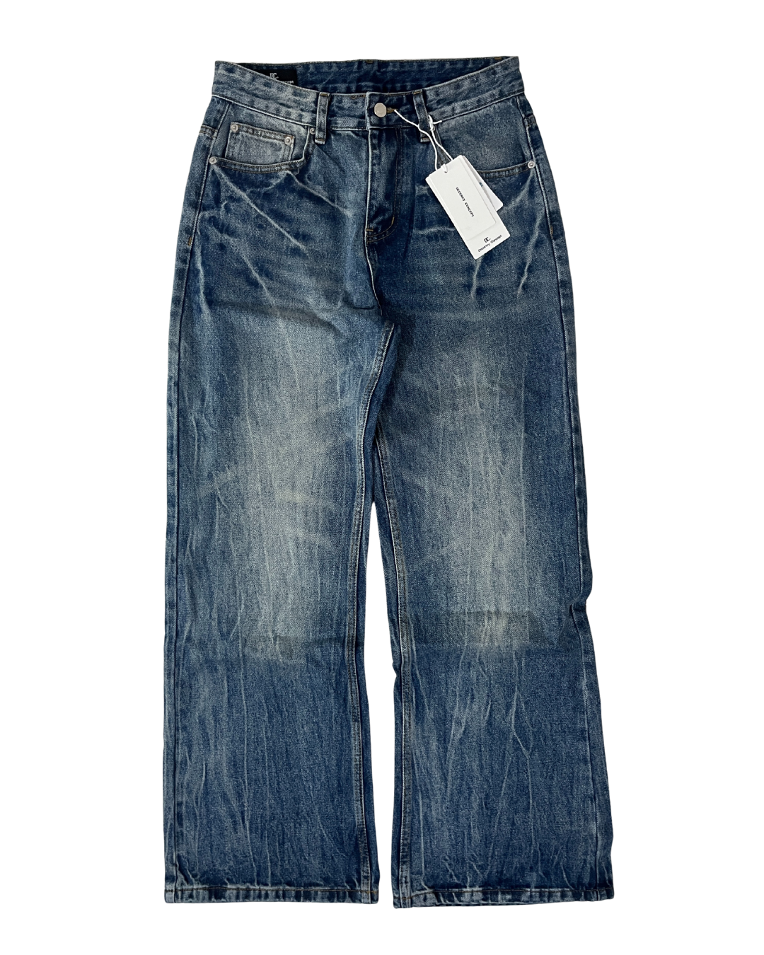 Jean con lavado relámpago