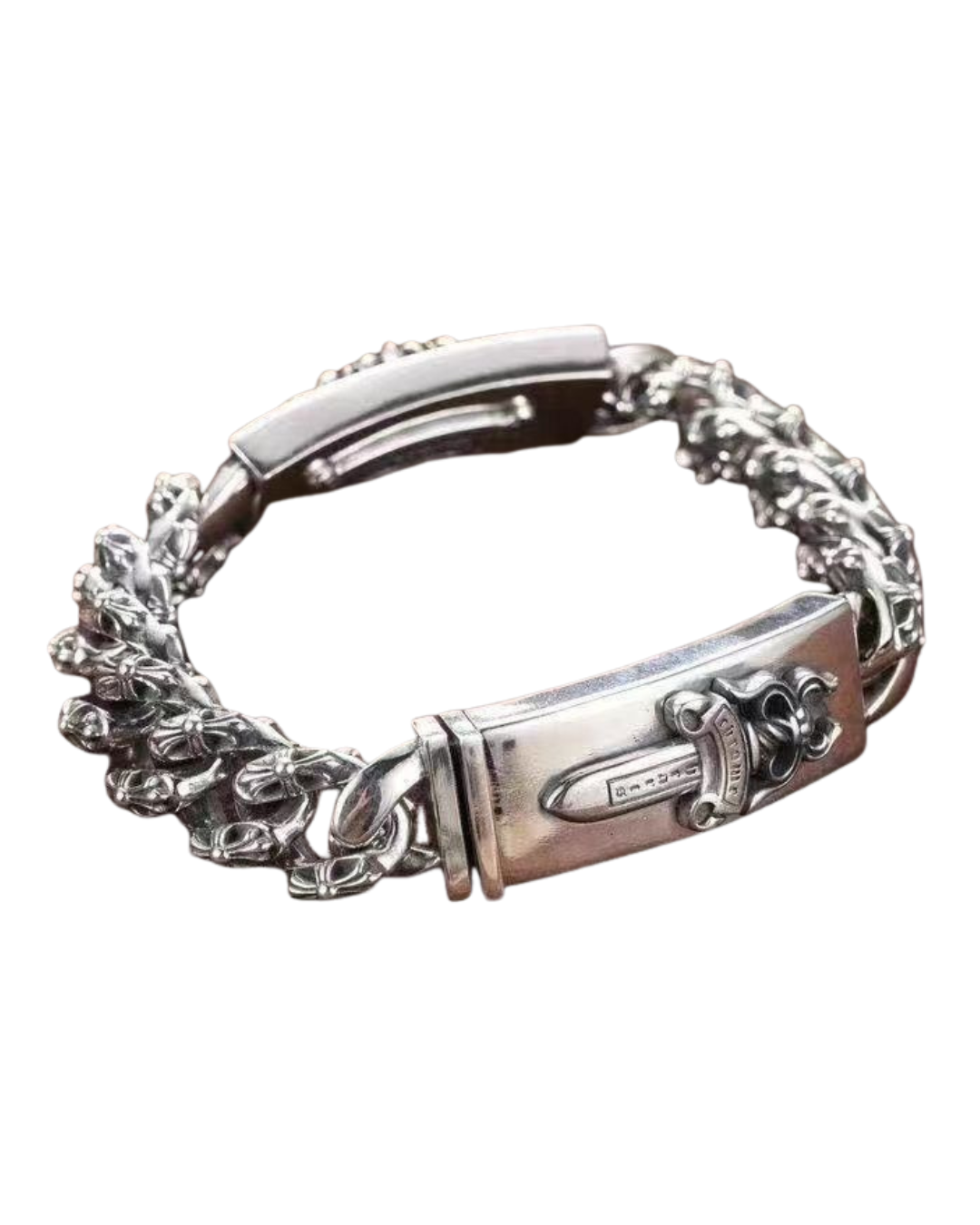 Pulsera Cubana Chrome Hearts 2
