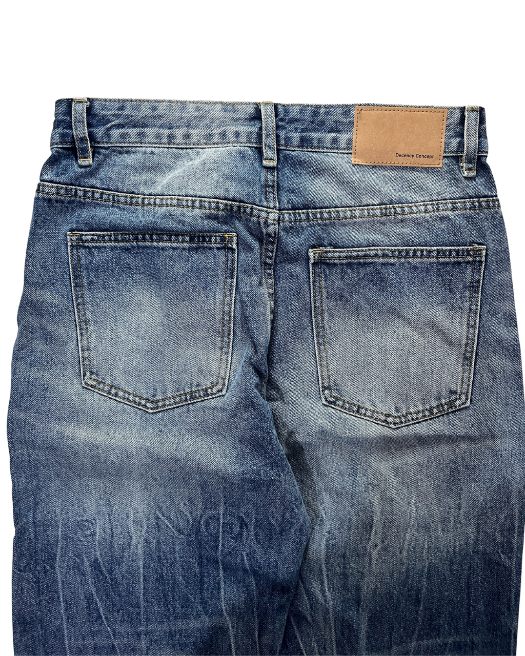 Jean con lavado relámpago