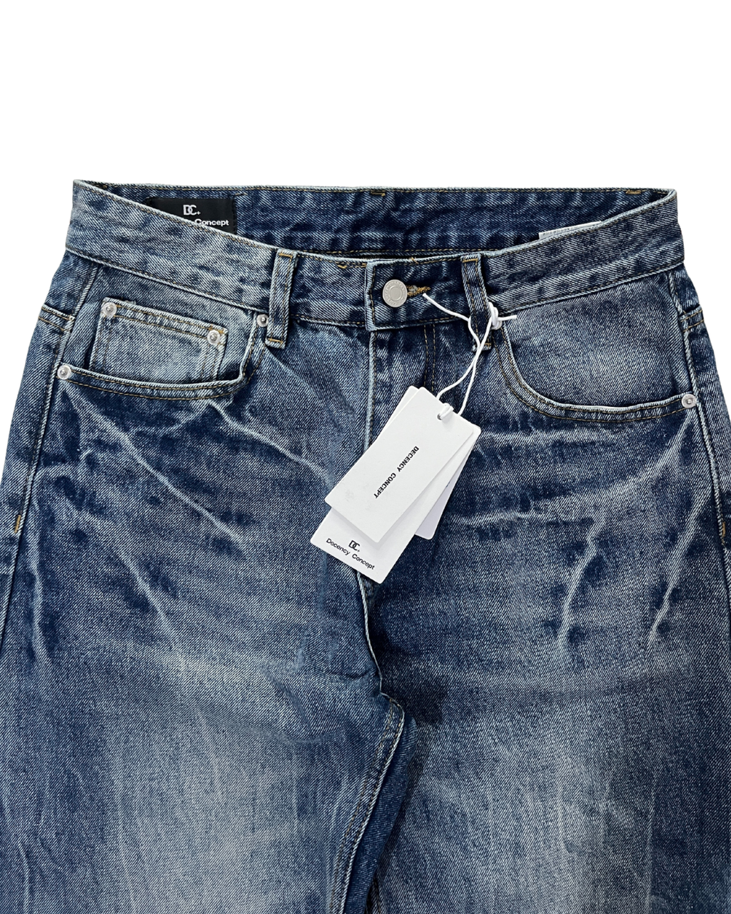 Jean con lavado relámpago