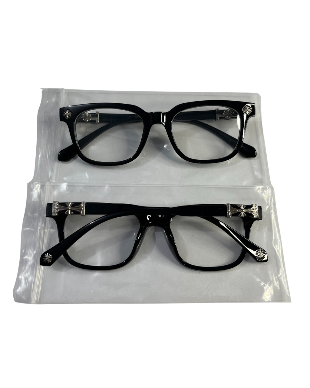 Lentes Chrome Hearts Negros