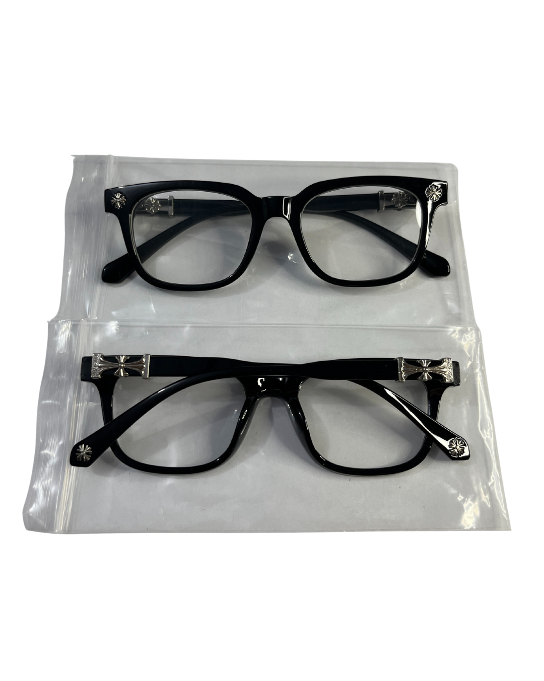 Lentes Chrome Hearts Negros