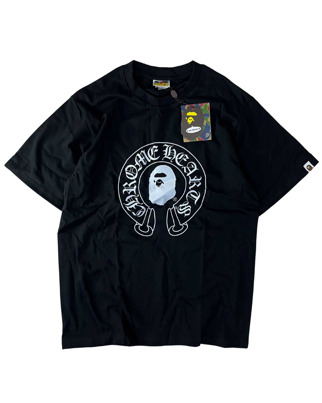 Camiseta Chrome Hearts x Bape