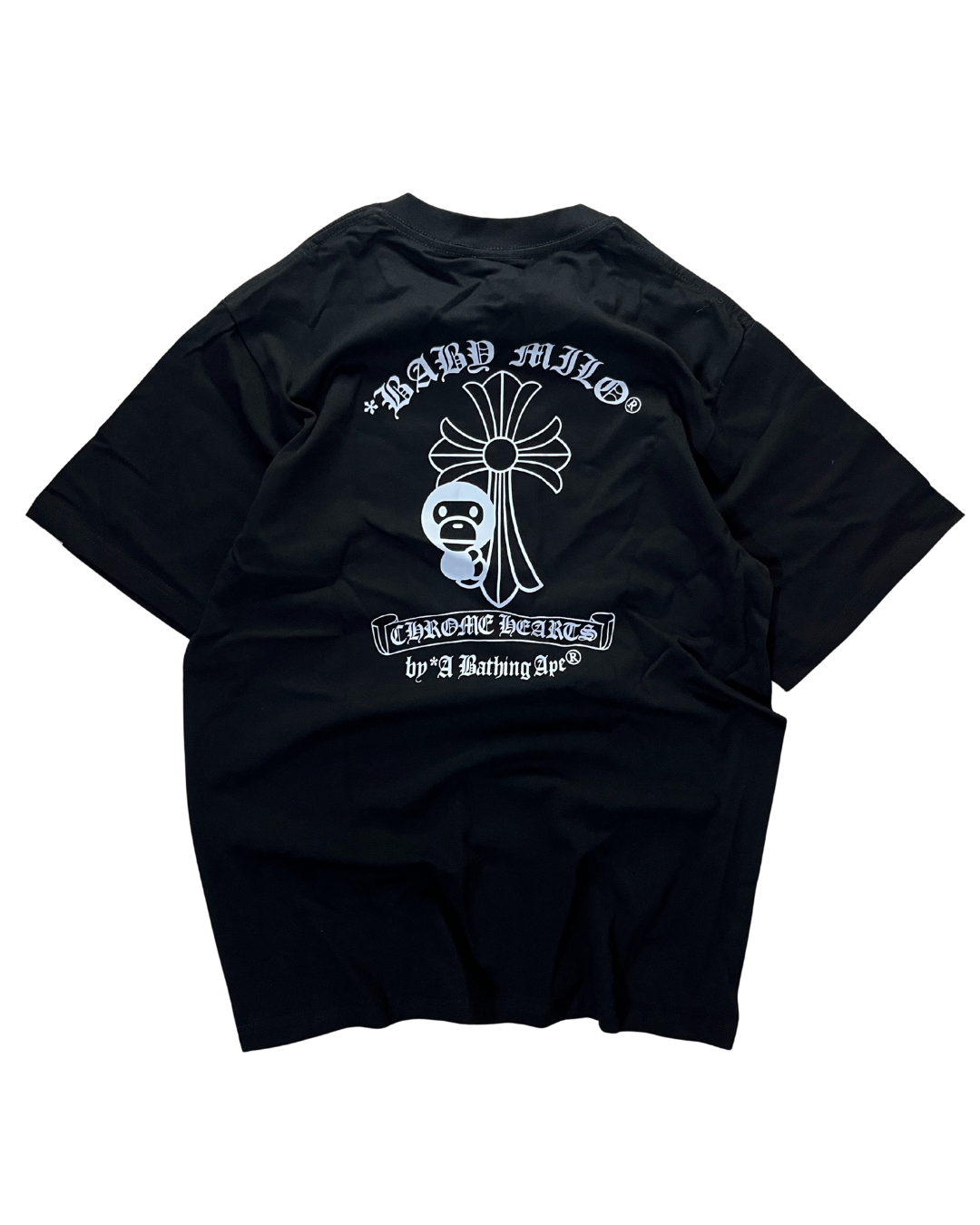 Camiseta Chrome Hearts x Bape